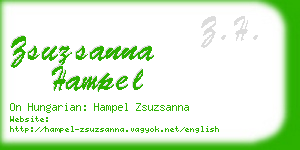 zsuzsanna hampel business card